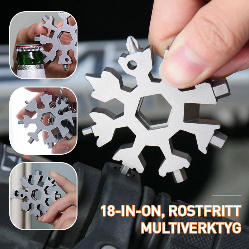 Snowflake | 18-in-1 multitool 1+1 GRATIS