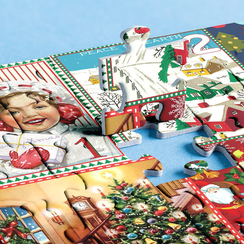 Kerst advent | kalender puzzel 1000 stukjes