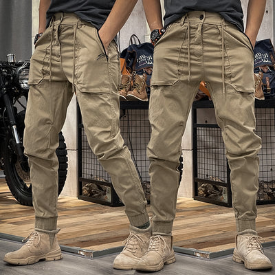 Rasmus | Stretchy cargo broek