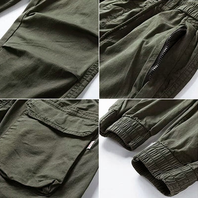 Rasmus | Stretchy cargo broek