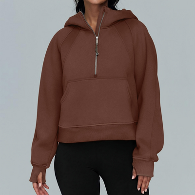 Jara | Comfortabele zip-up hoodie