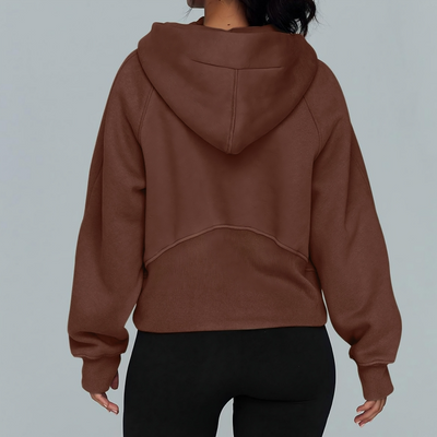 Jara | Comfortabele zip-up hoodie