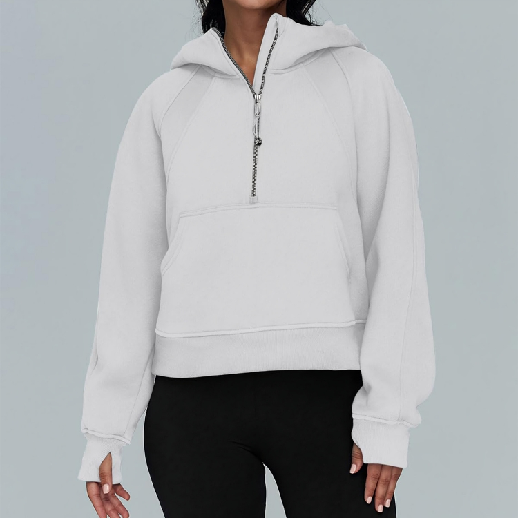 Jara | Comfortabele zip-up hoodie