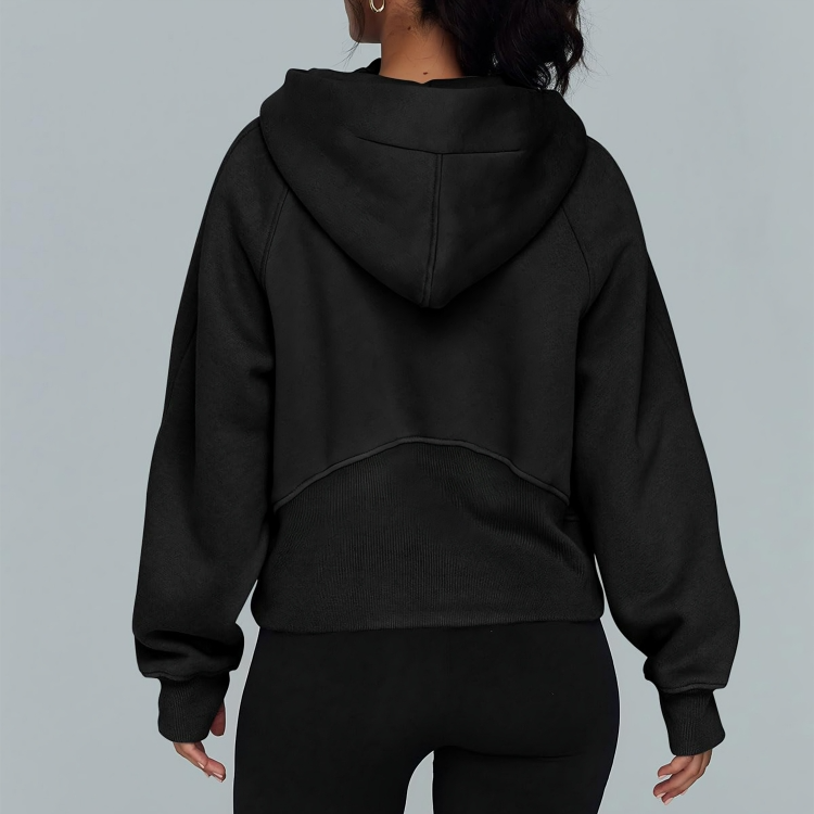 Jara | Comfortabele zip-up hoodie