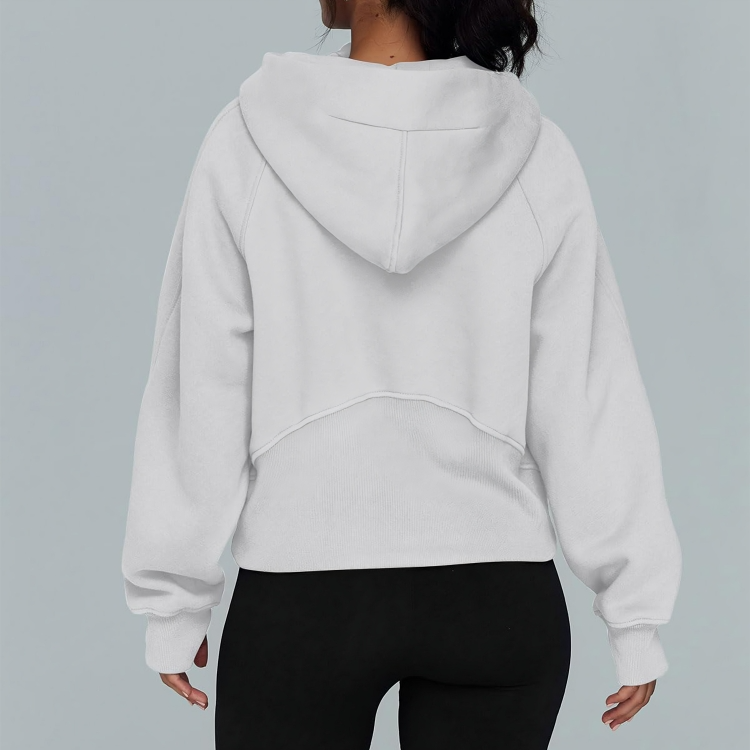 Jara | Comfortabele zip-up hoodie