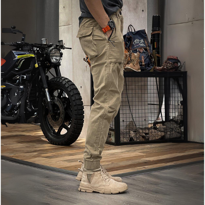 Rasmus | Stretchy cargo broek