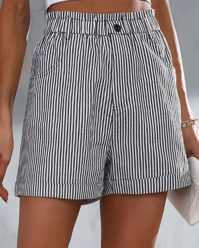 Carly™ | Shorts met hoge taille